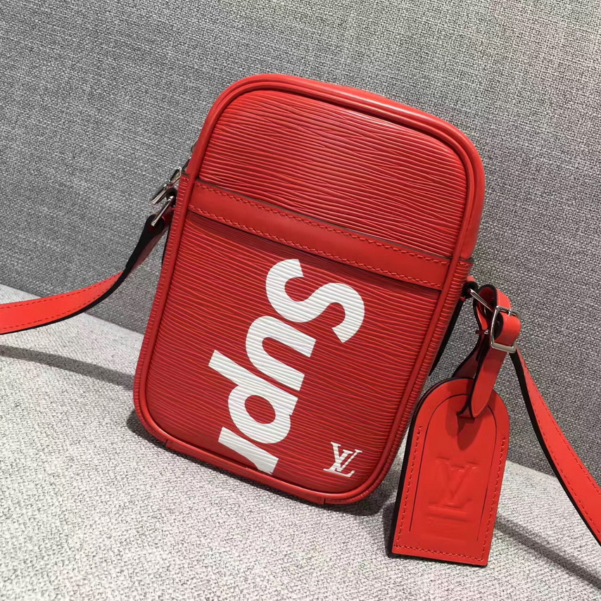 Louis Vuitton x Supreme Danubu PPM單肩包 街頭潮流與奢侈工藝的交匯點(diǎn)